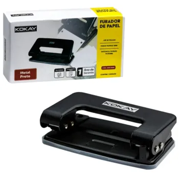 Perfurador Furador De Papel Circulo Scrapbook C/ Margeador - Foto 2