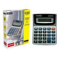Calculadora De Mesa Escritório 8 Dígitos Comercial Display