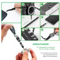 Kit Ferramenta 6 Chaves De Precisão Chaves Fenda E Philips - Foto 5