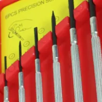 Jogo Mini Chave De Fenda E Fenda Cruzada - Precisão 6 Peças - Foto 2