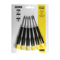 Mini Ferramentas De Precisão Jogo De Chaves Torx 6 Peças - Foto 3
