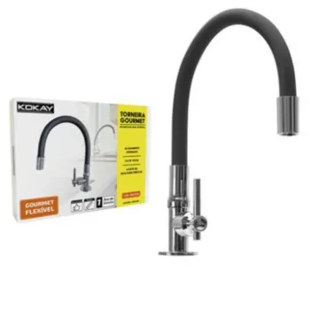 Torneira luxo gourmet premium cozinha totalmente flexível Kokay 056-1106 - Foto 2