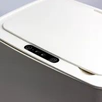 Lixeira sensor automática banheiro cozinha lixo inteligente cor Branco Kokay 056-0035 - Foto 6