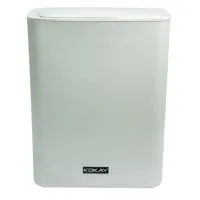 Lixeira sensor automática banheiro cozinha lixo inteligente cor Branco Kokay 056-0035 - Foto 7