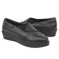 Sapato Anabela em Couro Bovino Legitimo  - Foto 4