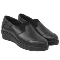 Sapato Anabela em Couro Bovino Legitimo  - Foto 4