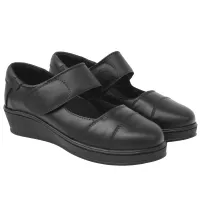 Sapato Anabela em Couro Bovino Legitimo  - Foto 2