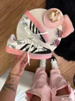     Tênis Adidas Sambaex H ello kitty   Premium - Foto 9