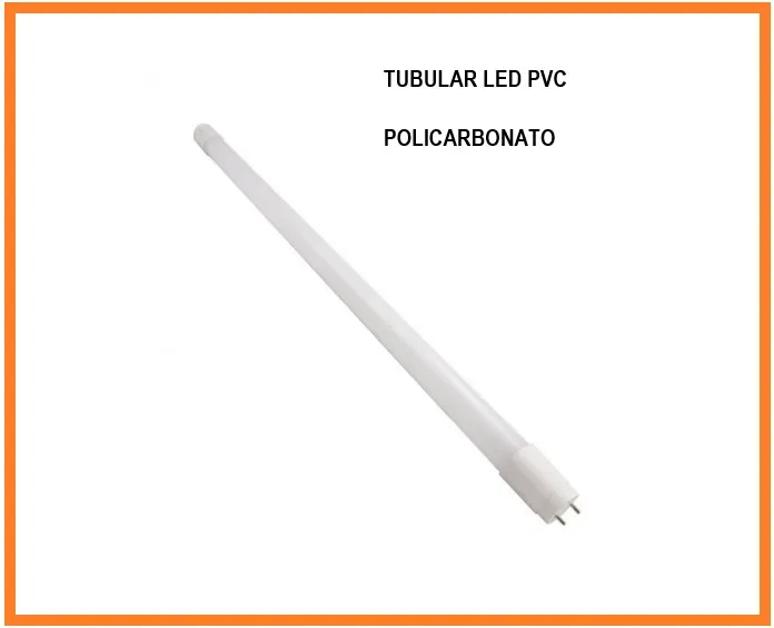 Lampada Tubular Led POLICARBONATO 18W 120cm T8 Bivolt Imagem