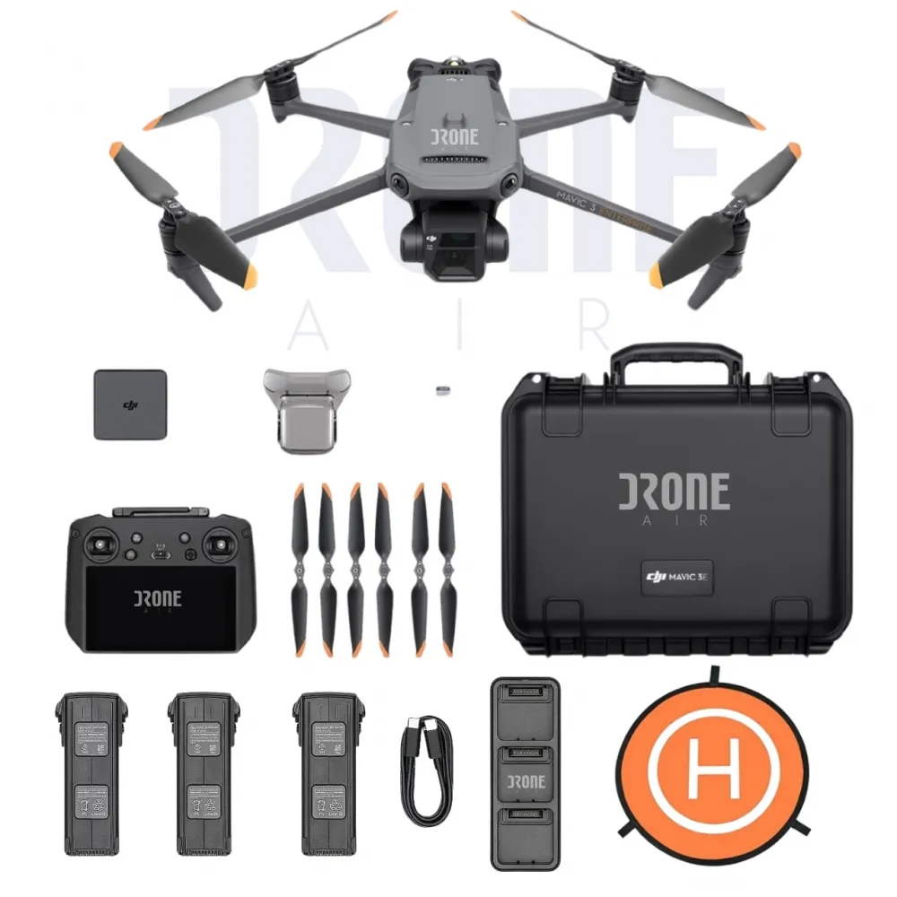 DJI MAVIC 3 ENTERPRISE + KIT DE BATERIAS ENTERPRISE (3 BATERIAS EXTRAS + HUB)