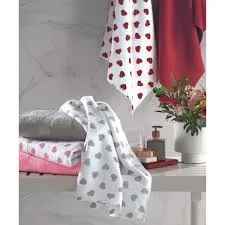 KIT 2PÇ TOALHA DE BANHO  PRISMA  CORAÇAO Imagem