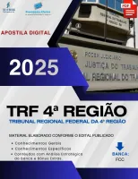 Apostila TRF 4 Região 2025 Oficial de Justiça Avaliador Federal