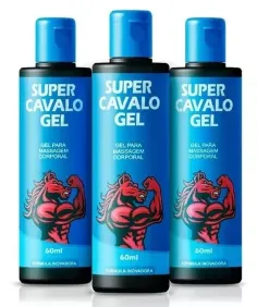 Kit 3 Pau De Cavalo Gel Crescimento Acelerado