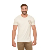 Camiseta São Miguel Arcanjo Offwhite - Foto 2