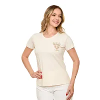 Baby Look São Miguel Arcanjo Offwhite - Foto 2