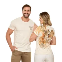 Baby Look São Miguel Arcanjo Offwhite - Foto 3