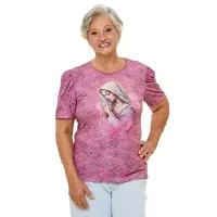 Baby Look Nossa Senhora do Rosário - Foto 3