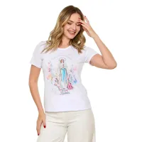 Baby Look Nossa Senhora de Lourdes - Foto 2