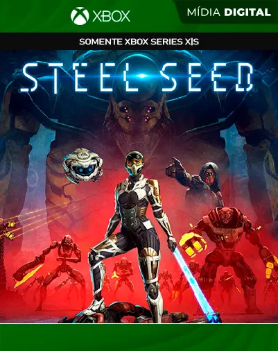 Steel Seed – Xbox Series X/S – Mídia Digital Imagem