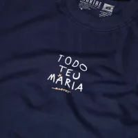 Oversized Todo Teu Maria - Malhão Azul - Foto 4