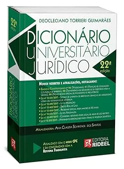 DICIONARIO UNIVERSITARIO JURIDICO (PRODUTO USADO - MUITO BOM)
