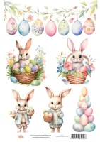 DT-027 - Adesivo Transfer Páscoa- Tam. 21,0x14,8cm