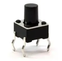 CHAVE TACTIL 6X6X9,5MM 4 TERMINAIS