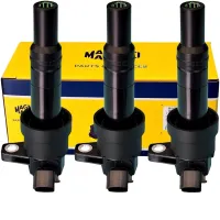 KIT 3 Bobinas de Ignição Hyundai HB20 Kia Picanto 1.0 12V 3cc 27301-04000