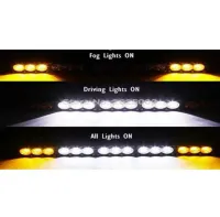 BARRA DE LED ESTILO BAJA 150W DUAL COLOR 70CM - Foto 8