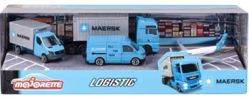Majorette Pack 4 veículos Maersk  1.64 - Foto 2