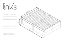 Cama Beauty Casal Amêndoa-Links - Foto 4