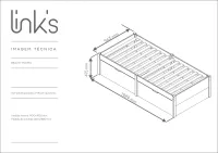 Cama Beauty Solteiro Branco Lavado-Links - Foto 3