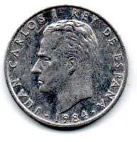Espanha - 1984 - 2 Pesetas
