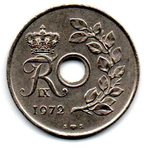 Dinamarca - 1972 - 25 Ore