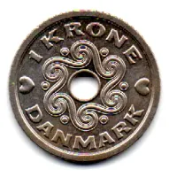 Dinamarca - 1992 - 1 Krone - Foto 2