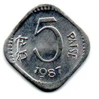 Índia - 1987 - 5 Paise