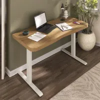 Mesa Ergonômica 1350 com Regulagem de Altura Elétrica com Entrada Usb em Tamburato 50mm Premium - Foto 6