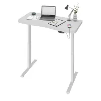 Mesa Ergonômica 1350 com Regulagem de Altura Elétrica com Entrada Usb em Tamburato 50mm Premium - Foto 12