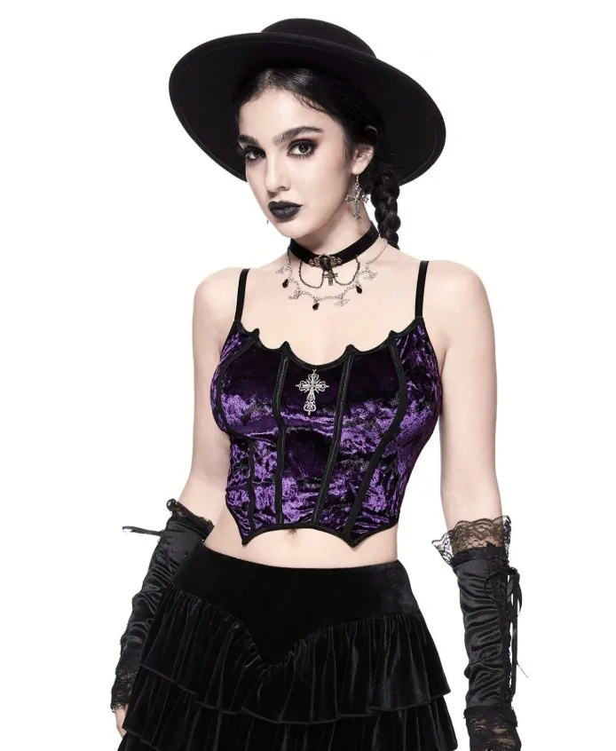 TOP CORSET VELVET SPELL