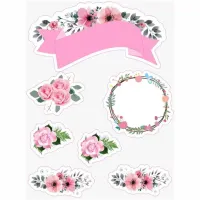 Topo de Bolo  Personalizado papel A4 - Foto 3