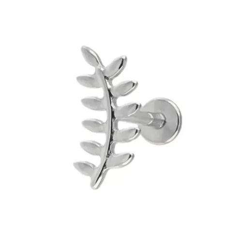 Labret em TITÂNIO RAMO 11 Petalas 1193