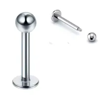 Labret em TITÂNIO 1.2mm - Rosca Externa 209