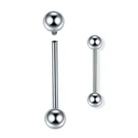 Micro Bell TITÂNIO 1.2mm - Rosca Interna (Mamilo)