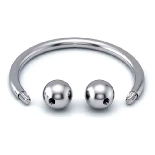 Circular Barbell em TITÂNIO 1.2mm - Rosca Externa (Ferradura) 214