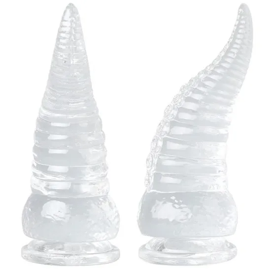 Plug Anal Formato Tentáculo Escalonado e Ventosa 22 x 7,5cm – AP-042