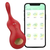 Vibrador de Calcinha via APP à Longa Distância  USB Déli - 8287 - Foto 6