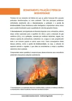 866 - Geografia - Meio Ambiente e Impactos Ambientais - Desmatamento, Poluição e Perda da Biodiversidade - 9º ano - PDF com 16 páginas - Foto 2