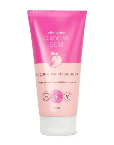 Creme Hidratante Depilatório Corporal Cuide-se Bem Doçura na Pessegura 150ml Imagem