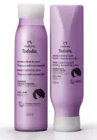 Kit Shampoo e condicionador Cachos e Crespos Tododia Amora e Óleo de Coco