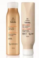 Kit shampoo e condicionador Nutritivo Tododia Pêssego e Amêndoa